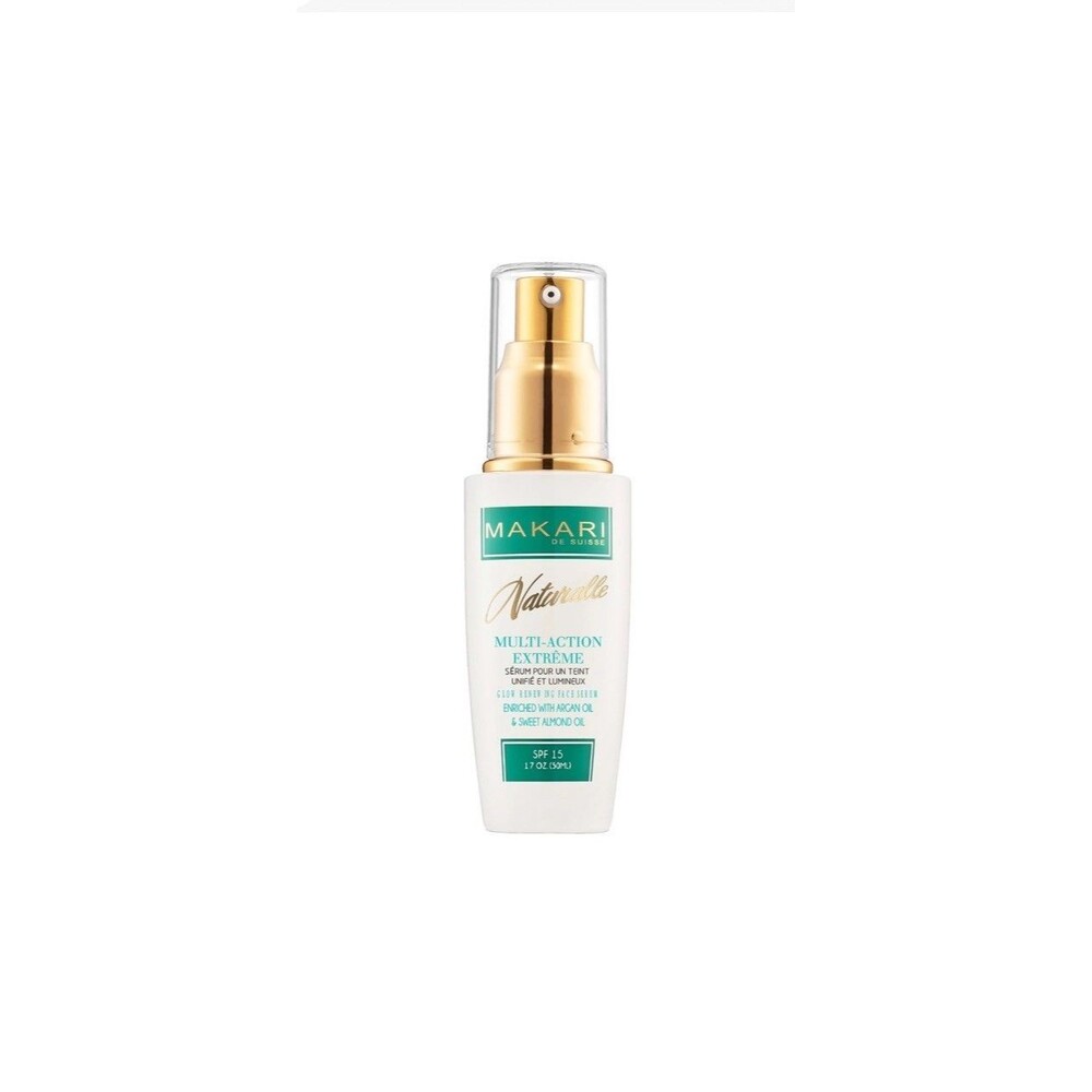 Multi-Action Extreme Glow Revitalizing Face Serum SPF 15 by Makari - 1.7 oz